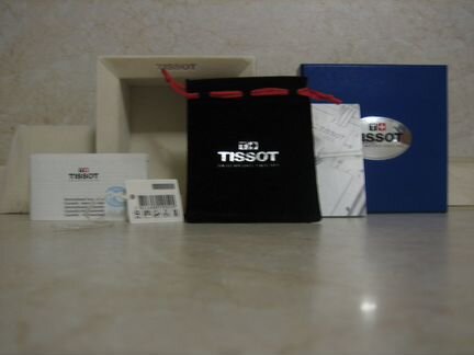 Коробка из под часов Tissot с документами оригинал