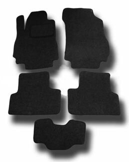 Ворсовые коврики в салон серые Шевроле Орландо