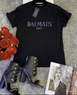 Футболка Balmain, размер S-M