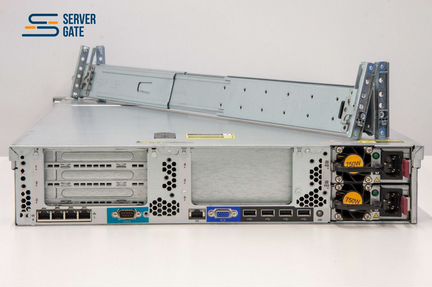 HP DL380p G8 12LFF 2x E5-2630v2 512 GB