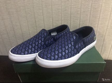 Слипоны Lacoste оригинал