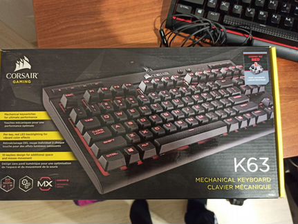 Игровая клавиатура Corsair K63