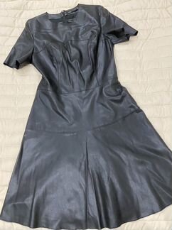 Платье zara эко кожа