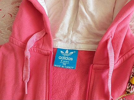 Кофта с капюшоном Адидас