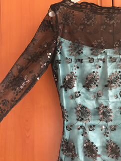 Платье с открытой спиной