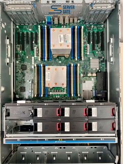 Сервер HP ML350 Gen9 8SFF 2x E5-2637v4 128 GB