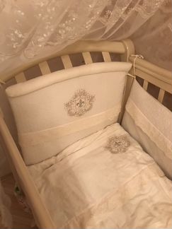 Азалия кроватка детская + матрас + наматрасник