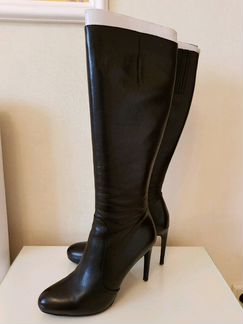 Кожаные сапоги Эконика