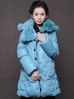 Куртка пуховик с кроликом