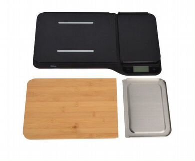 Весы кухонные с доской