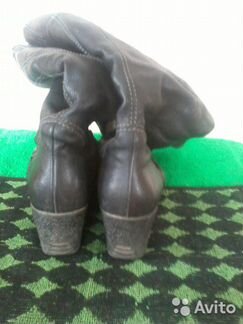 Европейские (Hogl, Австрия) зимние кожаные сапоги