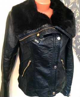 Куртка искусственная кожа Black Rivet бренд из США