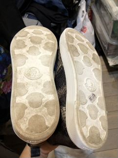 Moncler оригинал слипоны высокие питон женские