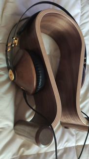 Наушники meze 99 Classic Walnut Gold с подставкой
