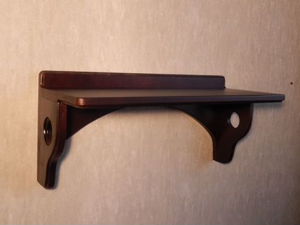 Полка темно-коричневая, сосна