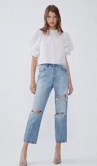 Джинсы zara новые