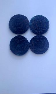 Денга и полушка 18 век