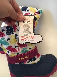 Сапоги Hatley размер 10 us