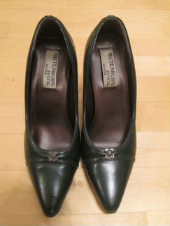 Туфли, кожа, зеленые, Австрия