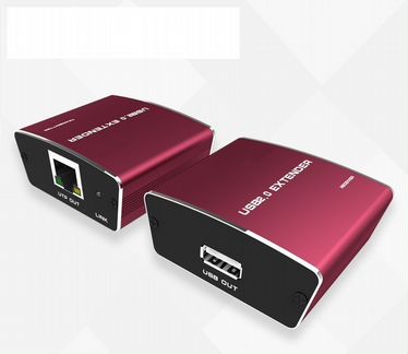 USB удлинитель на 100 метров по витой паре RJ45