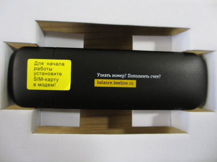 Модем флешка Билайн 4G LTE новый в коробке с чеком