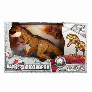Интерактивная игрушка 1Toy Динозавр, ик пульт, сен