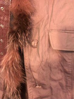 Пальто зимнее тёплое пуховик 46-48