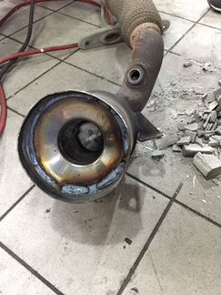 Пламегаситель вместо катализатора Peugeot