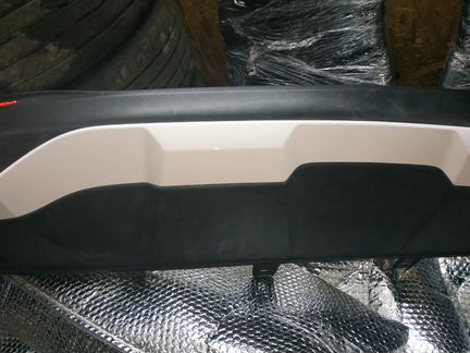 Диффузор задний с насадками Mercedes GLE