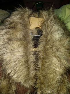 Короткая дублёнка-куртка