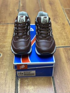 Кроссовки New Balance 574 коричневые