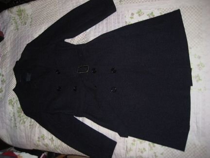 Шикарное пальто Aspesi Италия р. 46 валеная шерсть