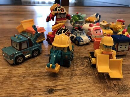 Набор машинок Silverlit Поли Робокар