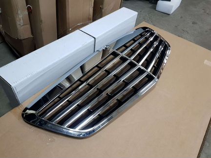 Решетка радиатора Mercedes S221 Рест 2009г - 2013г