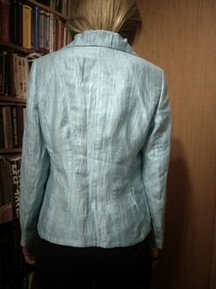 Новый жакет бирюзовый, р.44-46
