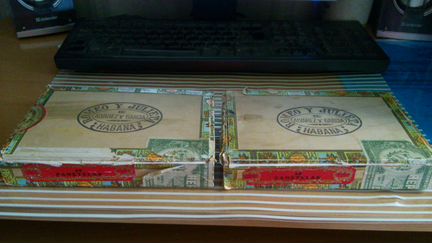 Коробка от сигар Ромео и Джульета(Romeo y Julieta)