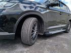 Пороги BMW style for Mitsubishi Outlander 3 рест
