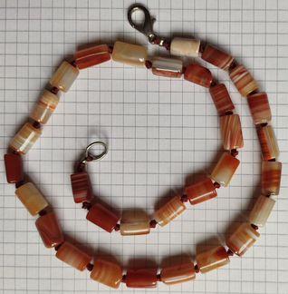 Бусы: сердолик,аметист, тигровый глаз