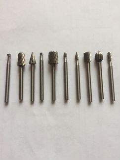 Гибкий вал, патроны, фрезы, насадки для гравера