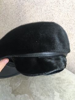 Меховая мужская кепка