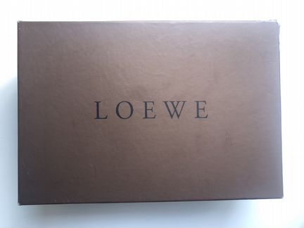 Туфли испанского бренда Loewe размер 40 (39)
