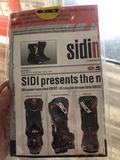 Мотоциклетные ботинки sidi