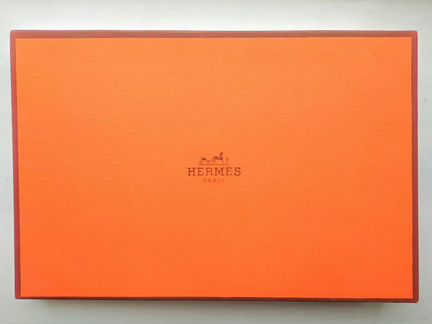 Коробка hermes плоская