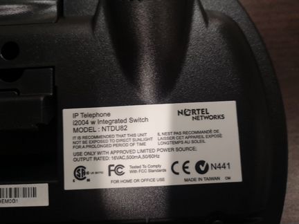 IP телефон Nortel Networks ntdu82ba