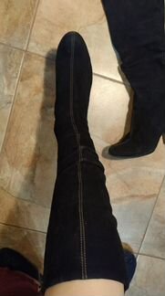 Межсезонные бархатные сапожки