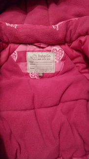 Зимний комбинезон Baby Go р.74, Tokka tribe р.80