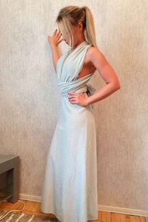 Платье в пол вечернее