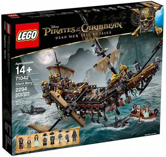 Lego Пираты карибского моря 71042 Безмолвная Мэри