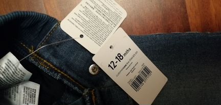 Новые джинсы 86-92 Mothercare