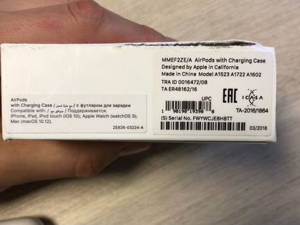 Наушники Apple Airpods